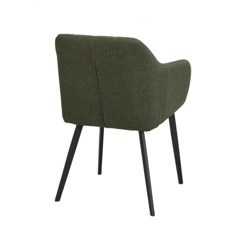 RO Bolton Arm Chair Green/Black